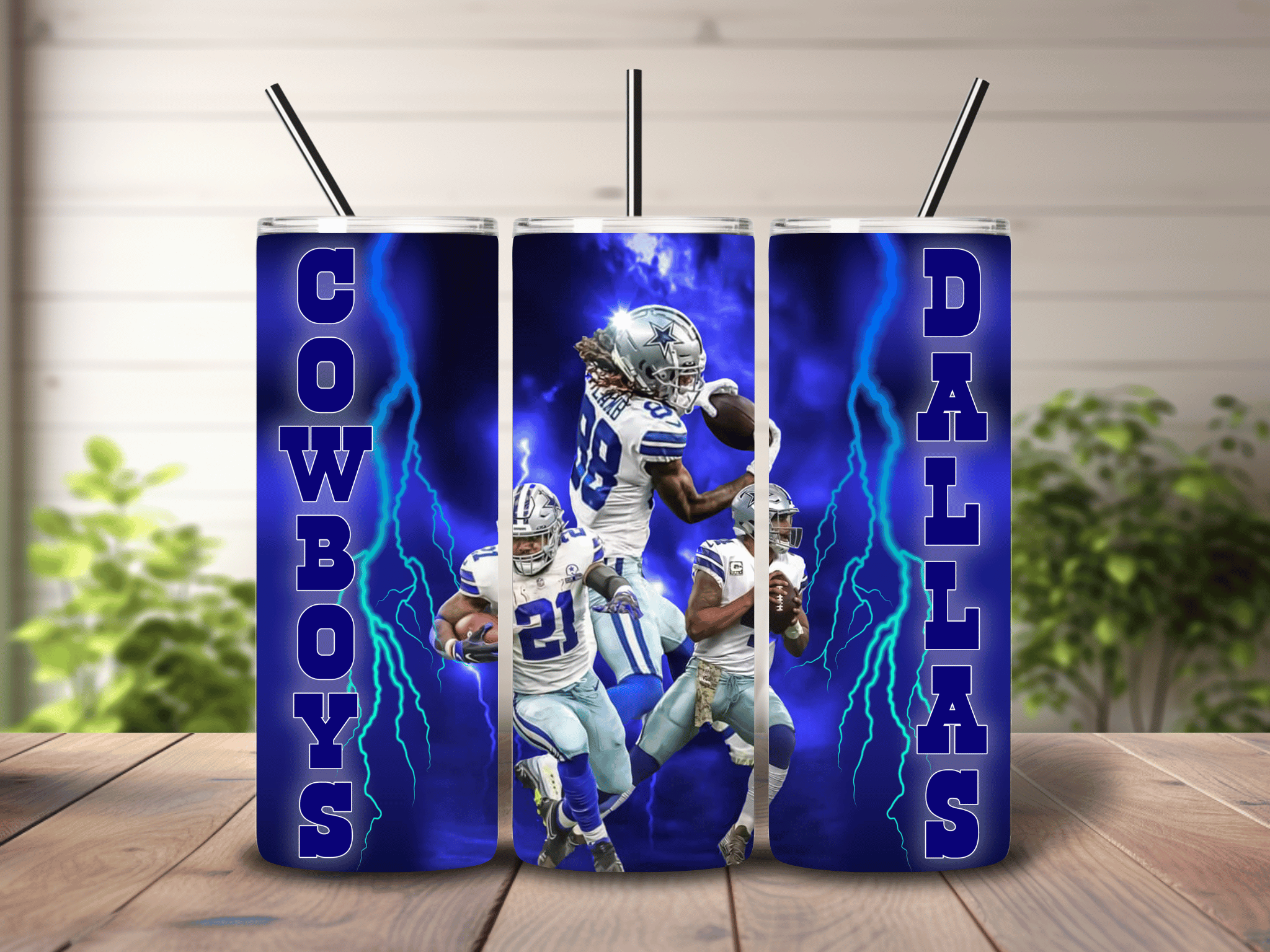 20oz Skinny Tumbler - Epoxy & Glitter