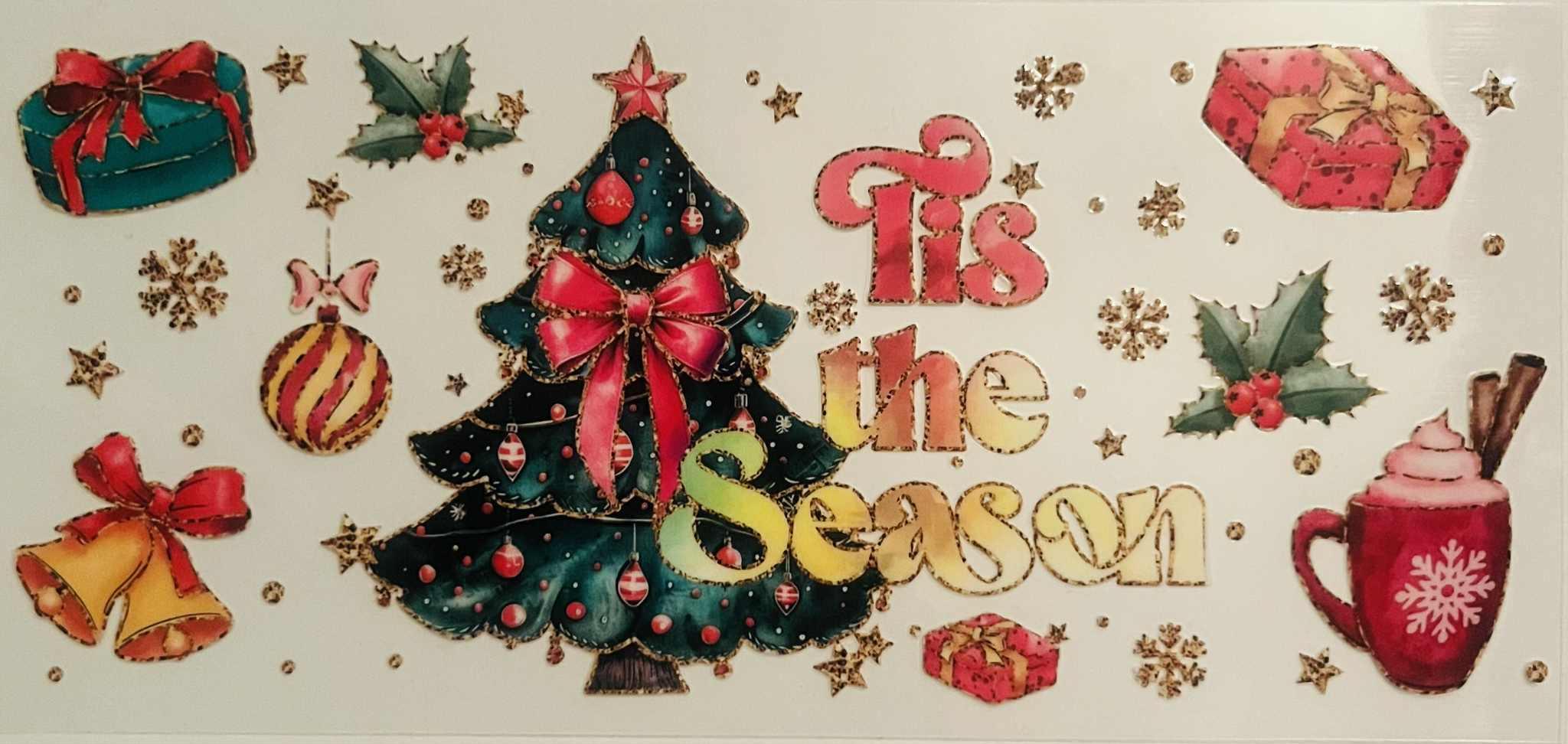 #5 - Christmas - UVDTF Wrap