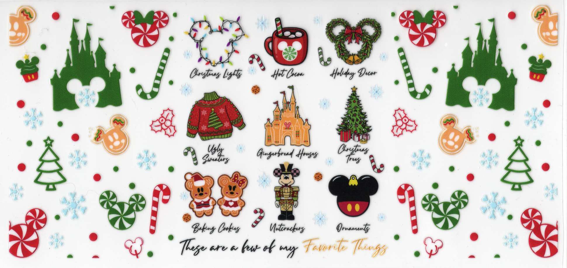 #59 - Christmas - UVDTF Wrap