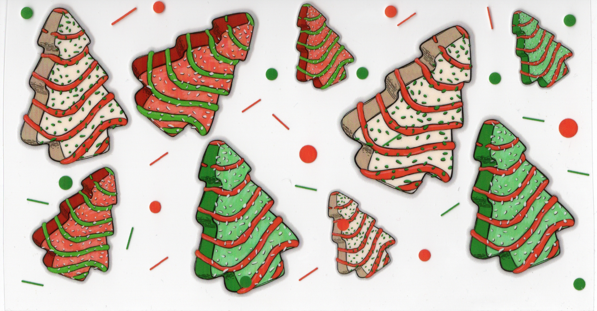 #54 - Christmas - UVDTF Wrap