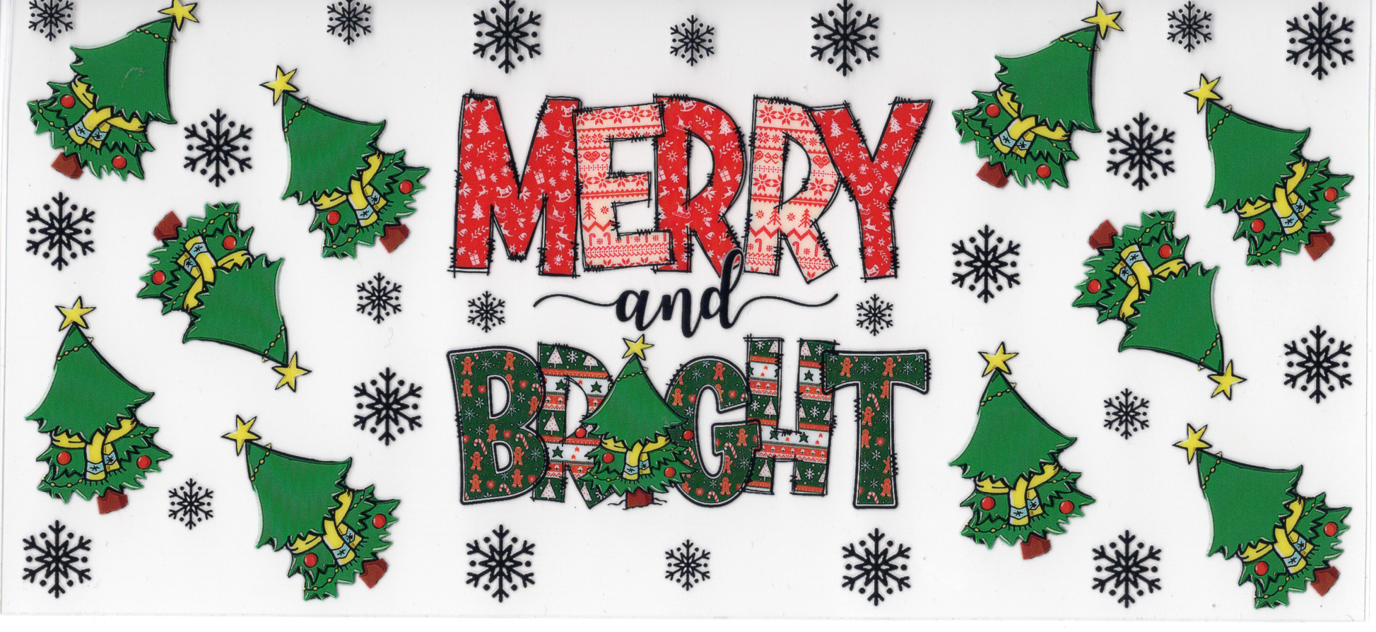#52 - Christmas - UVDTF Wrap