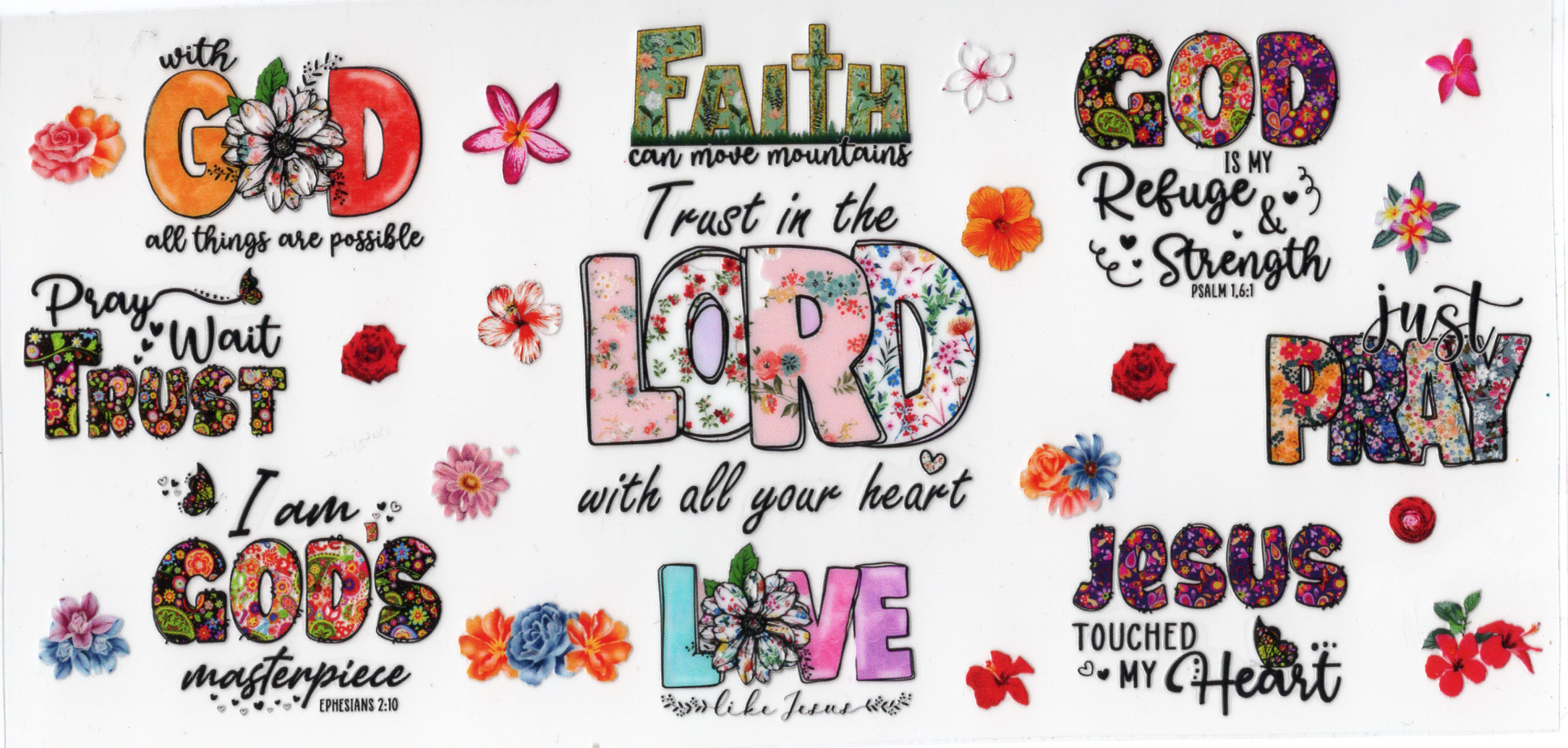 #11 - Spiritual & Religious - UVDTF Wrap